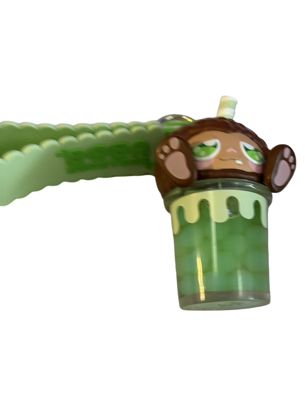 Boba Beasteas Sasquatch Matcha Tea Keychain